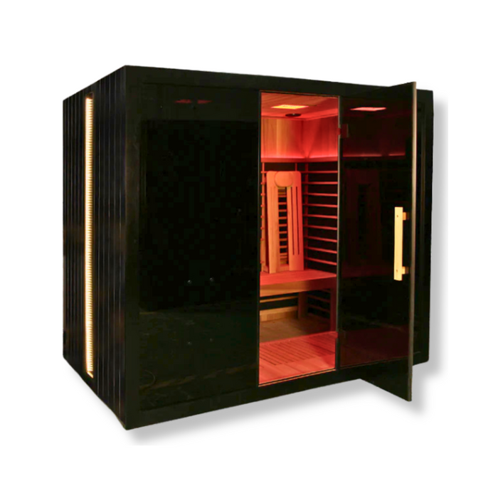 Sun Home Eclipse™ 4-Person Red Light & Infrared Sauna (Full Spectrum)
