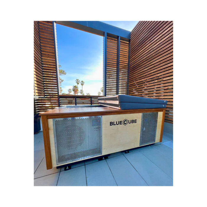Blue Cube Custom Cold Plunge Tub Options