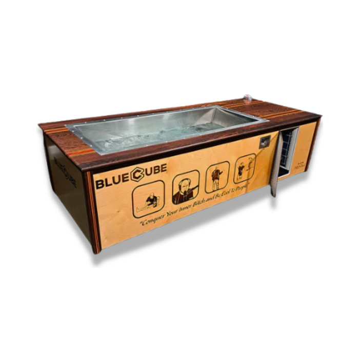 Blue Cube Custom Cold Plunge Tub Options