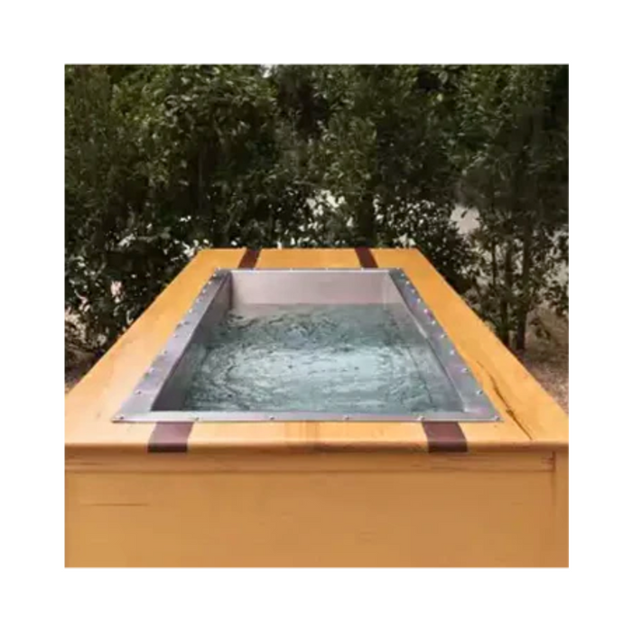 Blue Cube Custom Cold Plunge Tub Options