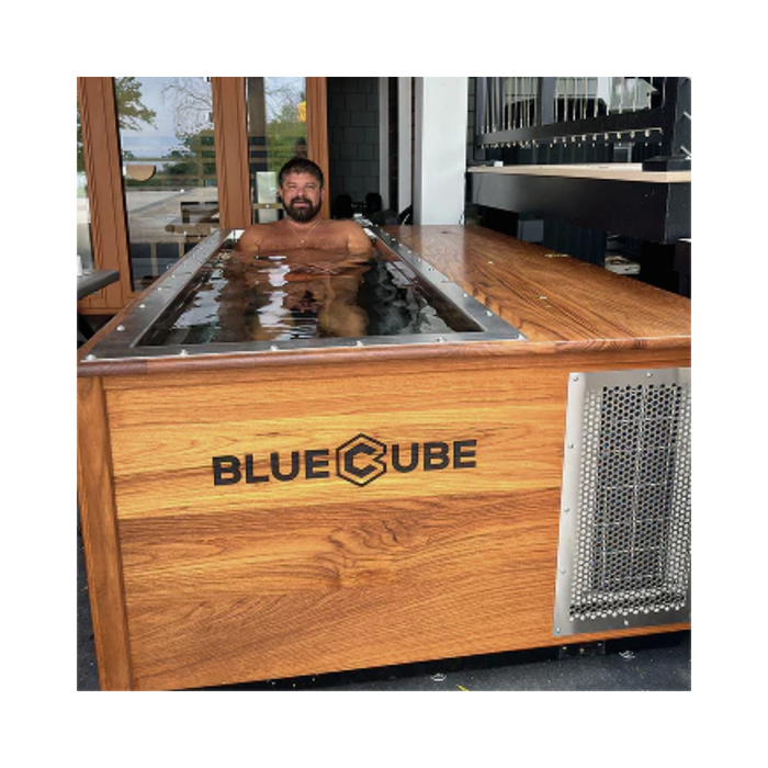 Blue Cube Custom Cold Plunge Tub Options