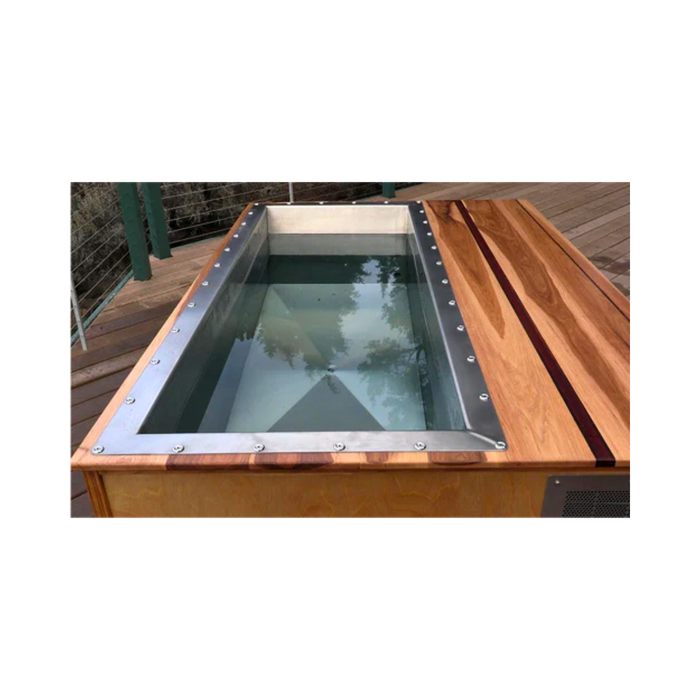 Blue Cube Custom Cold Plunge Tub Options