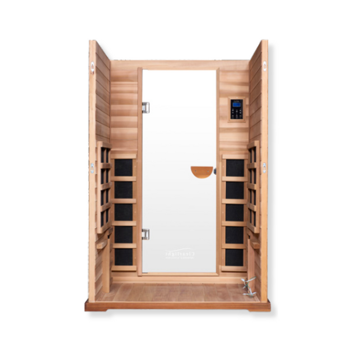 CLEARLIGHT PREMIER IS-2 Two Person Far Infrared Sauna by Clearlight Sauna