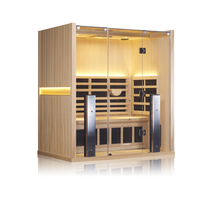 CLEARLIGHT SANCTUARY 3 Full Spectrum Three Person Sauna by Clearlight Sauna