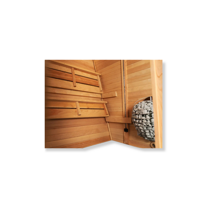 The Sauna Commercial (Indoor/Outdoor XL 6-7 Persons) by Plunge™