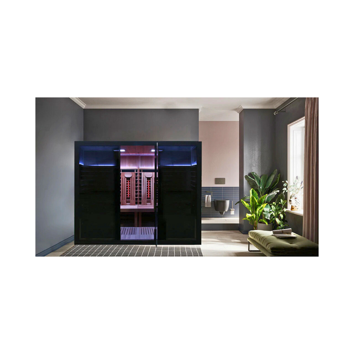 Sun Home Eclipse™ 4-Person Red Light & Infrared Sauna (Full Spectrum)