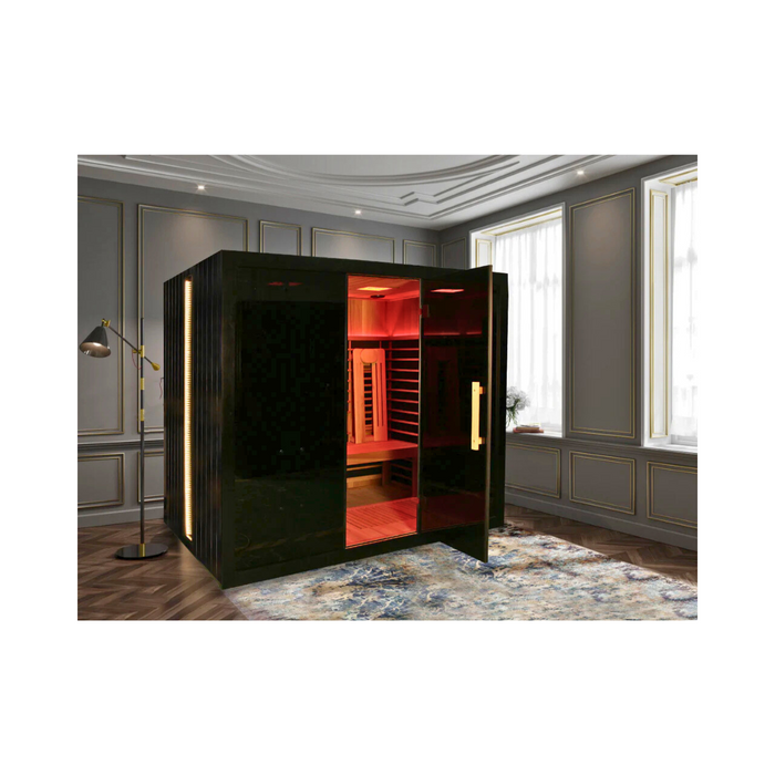 Sun Home Eclipse™ 4-Person Red Light & Infrared Sauna (Full Spectrum)