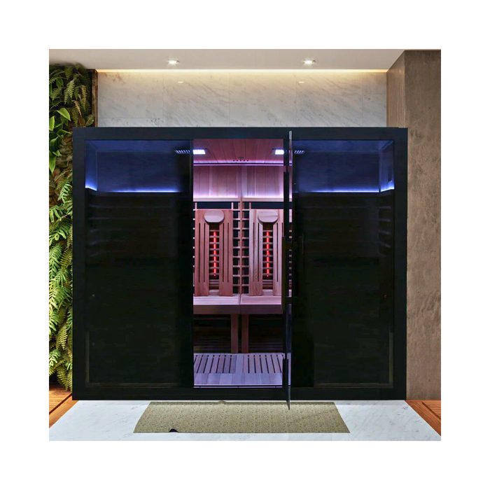 Sun Home Eclipse™ 4-Person Red Light & Infrared Sauna (Full Spectrum)