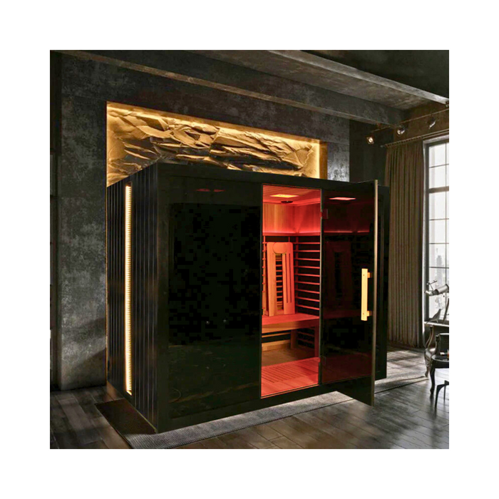 Sun Home Eclipse™ 4-Person Red Light & Infrared Sauna (Full Spectrum)