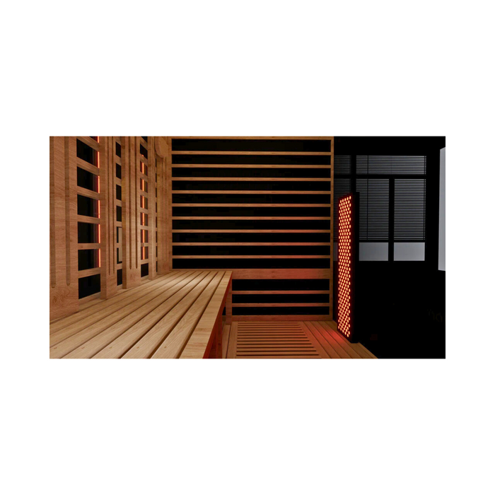 Sun Home Eclipse™ 4-Person Red Light & Infrared Sauna (Full Spectrum)