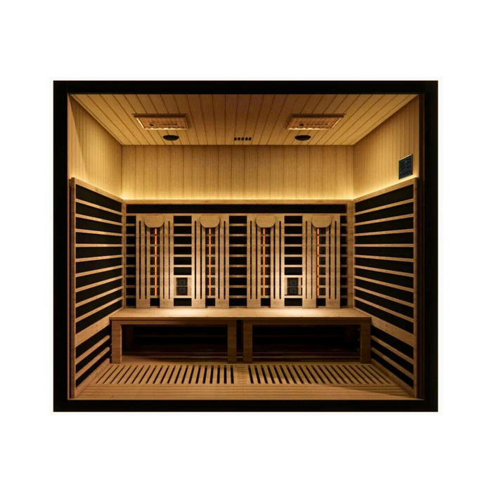 Sun Home Eclipse™ 4-Person Red Light & Infrared Sauna (Full Spectrum)