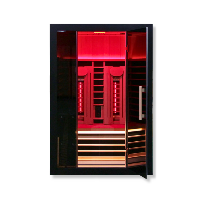 Sun Home Eclipse™ 2-Person Red Light & Infrared Sauna (Full Spectrum)