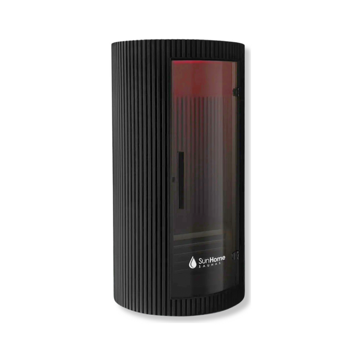 Sun Home Pod™ 1-Person Red Light & (Far) Infrared Sauna - Canadian Hemlock