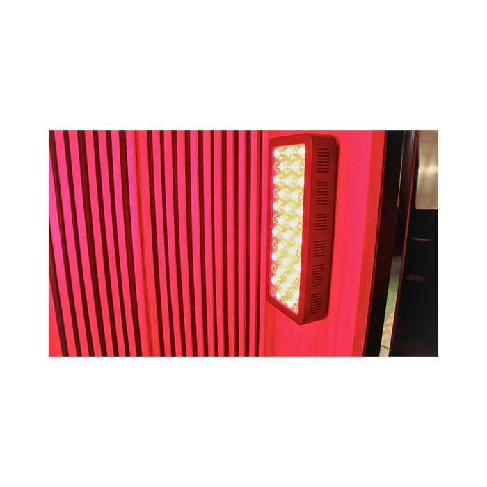 Sun Home Pod™ 1-Person Red Light & (Far) Infrared Sauna - Canadian Hemlock