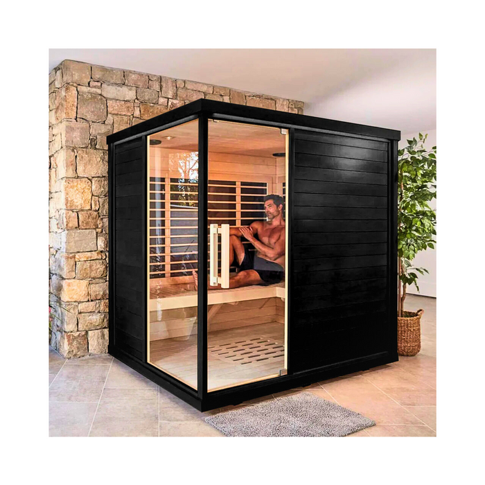 Sun Home Solstice™ 4-Person (Far) Infrared Sauna