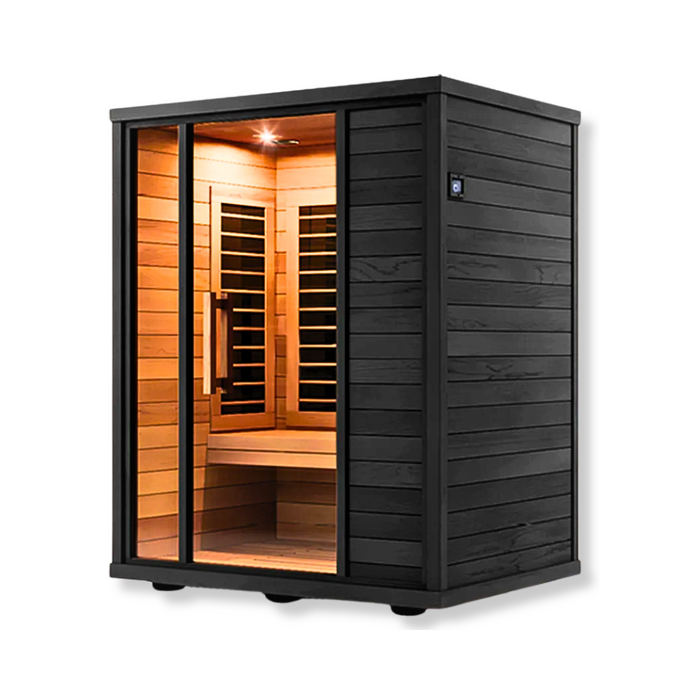 Sun Home Solstice™ 3-Person (Far) Infrared Sauna - Basswood