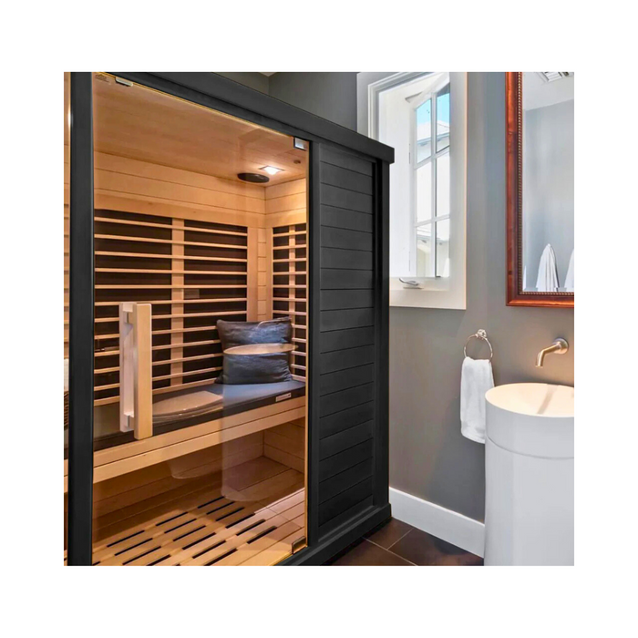 Sun Home Solstice™ 3-Person (Far) Infrared Sauna - Basswood