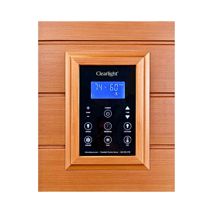 CLEARLIGHT PREMIER IS-2 Two Person Far Infrared Sauna by Clearlight Sauna