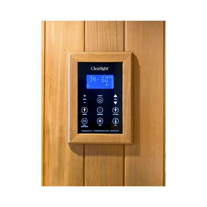 CLEARLIGHT SANCTUARY 2 Full Spectrum Two Person Sauna by Clearlight Sauna
